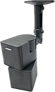 Amazon | USAV 壁取り付け天井ブラケット Bose Jewel Cubeスピーカー用