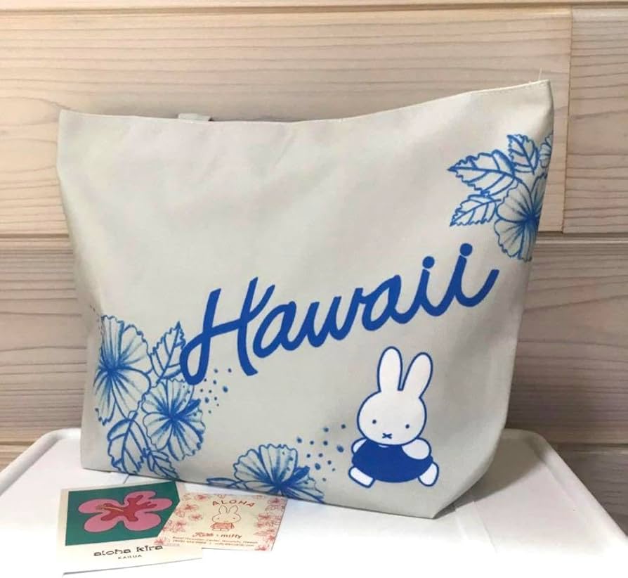 Amazon.co.jp: ハワイ限定 ミッフィー トートバッグ キラ×ミッフィー