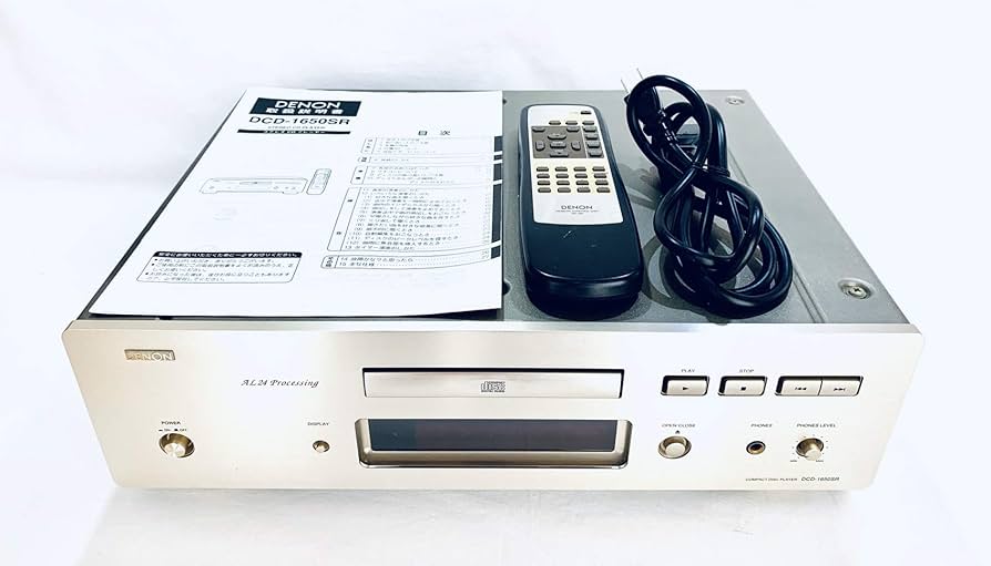 Amazon.co.jp: Denon CDプレーヤー ゴールド DCD-1650SR-N : Electronics