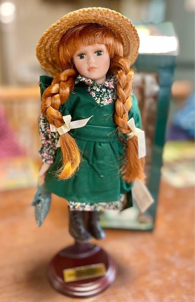Amazon | 赤毛のアン 人形 カナダ フィギュア 置物 インテリア レトロ