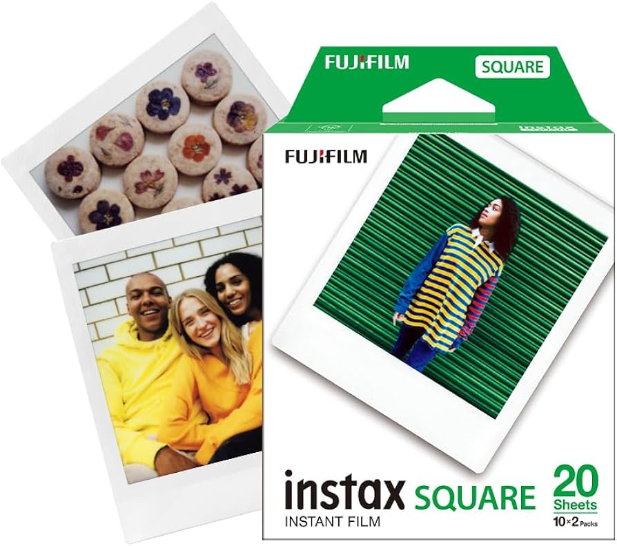 Amazon | instax 富士フイルム(FUJIFILM) スクエアフォーマット