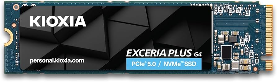 Amazon.com: Kioxia EXCERIA Plus G4 NVMe SSD 1TB Internal SSD, PCIe