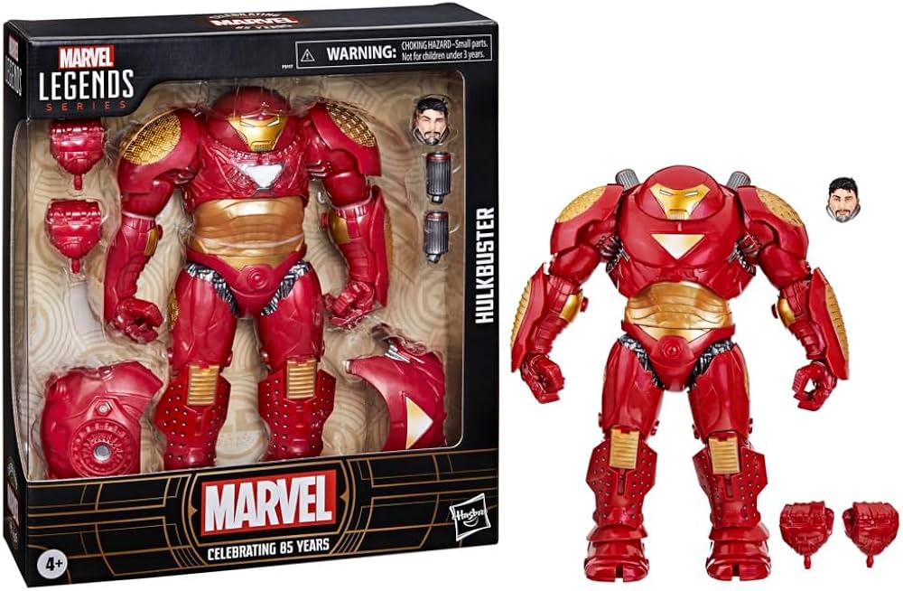 Amazon.com: Marvel Legends Series Hulkbuster, Deluxe Marvel 85th
