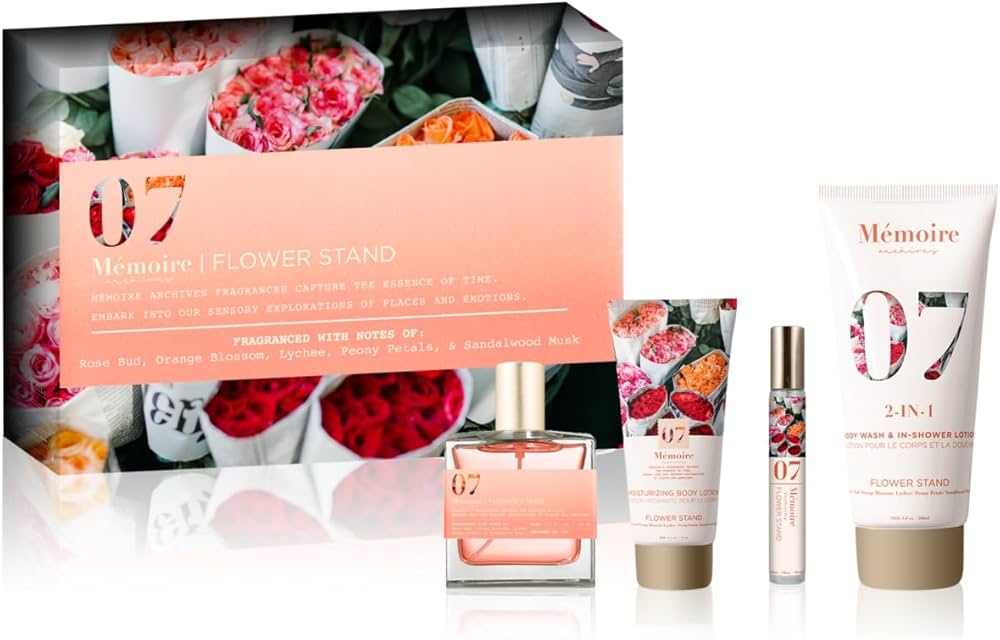 Amazon.com : Memoire Archives Flower Stand, 4 Piece Gift Set for