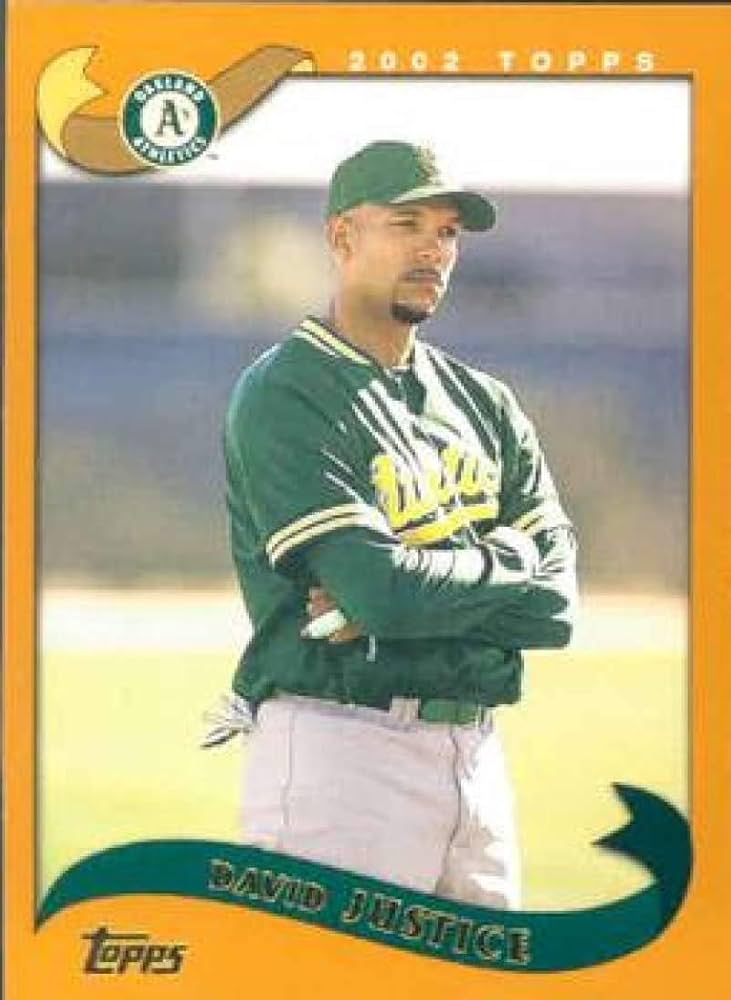 Amazon.com: 2002 Topps Series 2 Baseball #404 David Justice