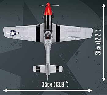 Amazon.co.jp: COBI ブロック 映画トップガン アメリカ軍 飛行機 P-51D