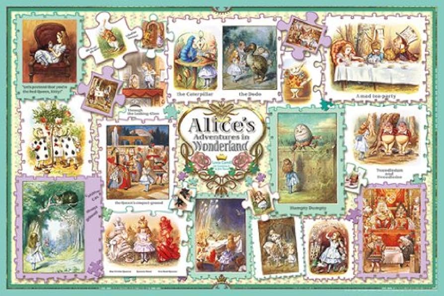 Amazon.co.jp: 1000ピース ジグソーパズル 不思議の国のアリス