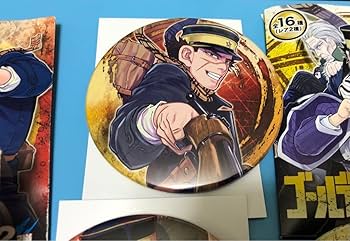 Amazon.co.jp: 杉元佐一 ゴールデンカムイ コレクション缶バッジ 缶