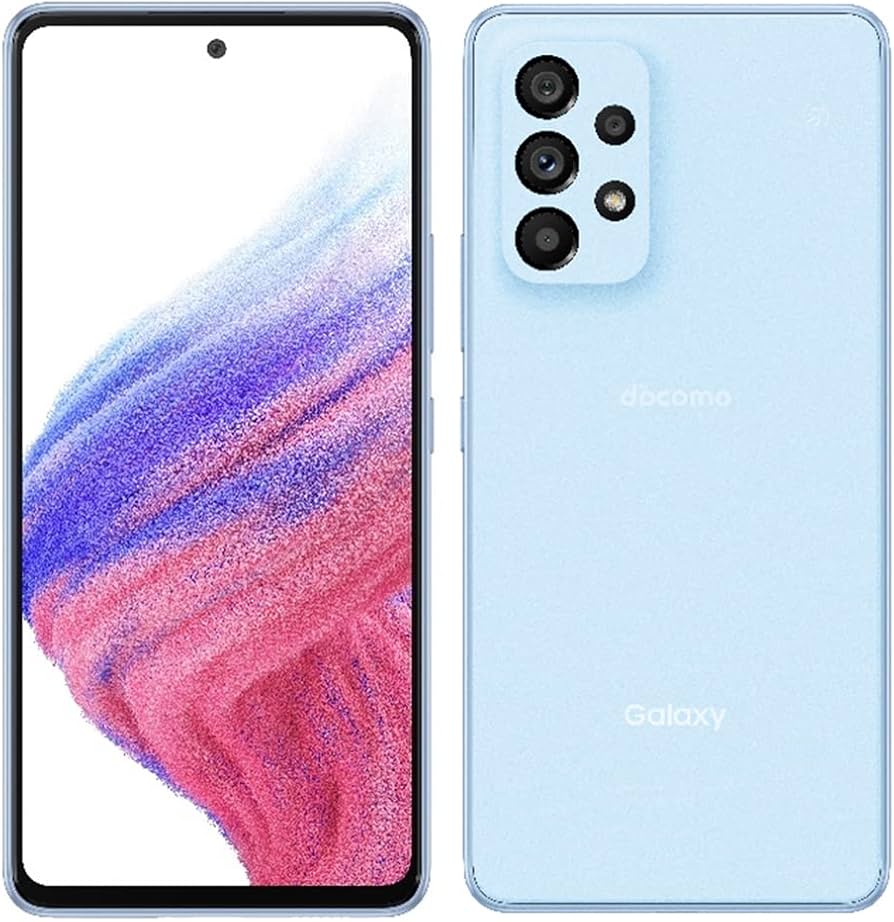 Amazon.co.jp: SIM-free docomo Galaxy A53 5G SC-53C Awesome Blue