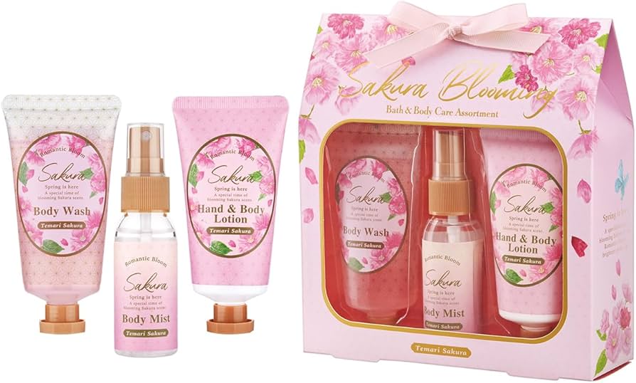 Amazon | サクラCC バス&ボディーケアセット テマリザクラ (ギフト