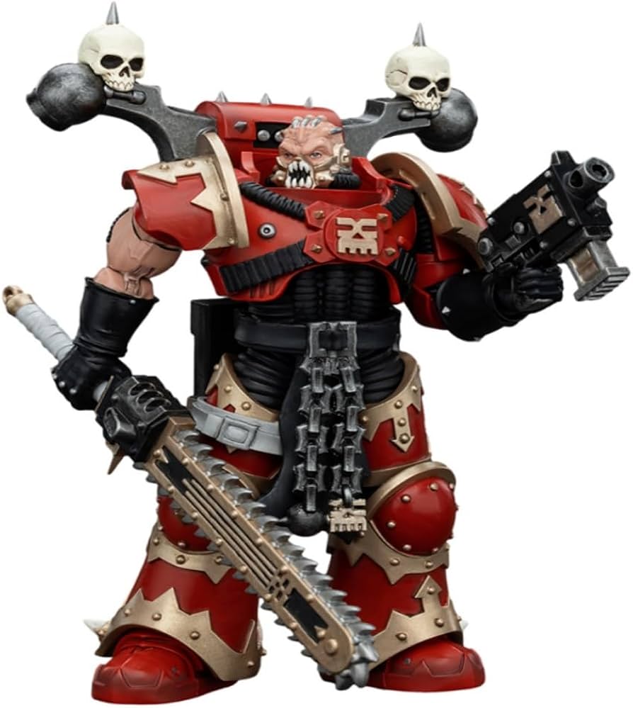 Amazon.com: JOYTOY Warhammer 40K World Eaters Khorne Berzerker