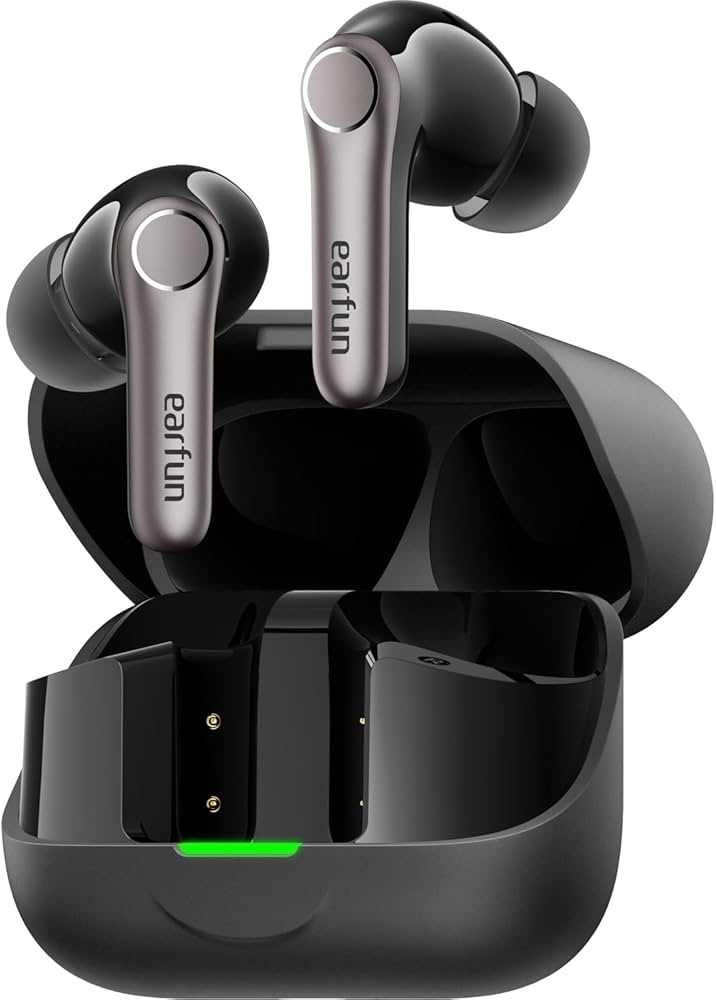 EarFun Air Pro 4+ Adaptive Noise Cancelling Wireless Earbuds