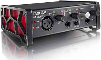 Amazon.co.jp: TASCAM(タスカム) US-1X2HR 1Mic, 2IN/2OUT 24bit