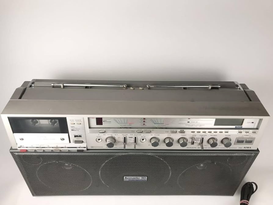 Amazon.co.jp: アイワ アイワ ラジカセ CS-J88 2BAND Acoustic 3D