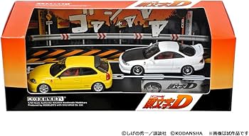 Amazon | MODELER'S 1/64 頭文字D セットVol.9 二宮大輝シビック (EK9