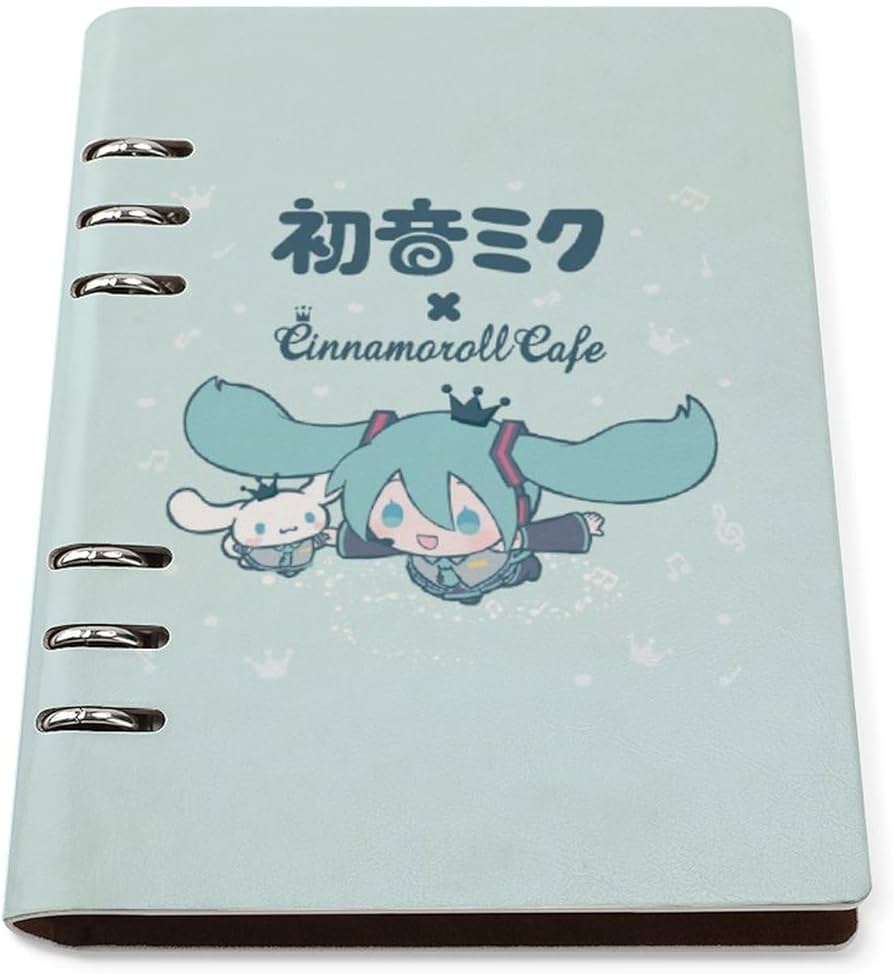 Amazon.co.jp: システム手帳 初音ミク Miku 美少女 萌え A5 6穴 ノート