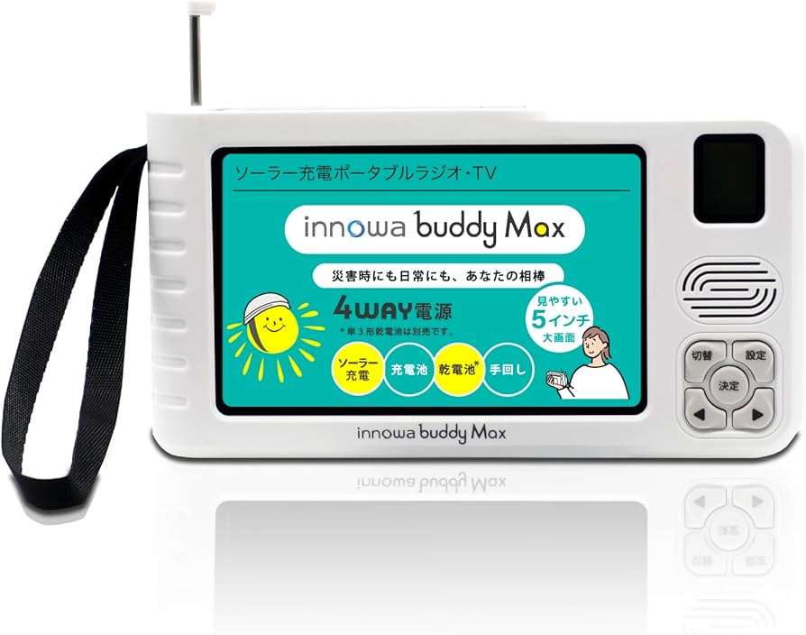 Amazon.co.jp: innowa(イノワ) buddy Max 手回し ソーラー充電