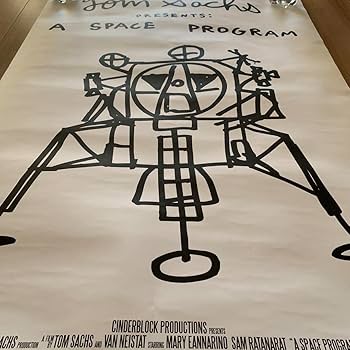 Amazon.co.jp: トムサックス Tom Sachs ポスター スペースプログラム