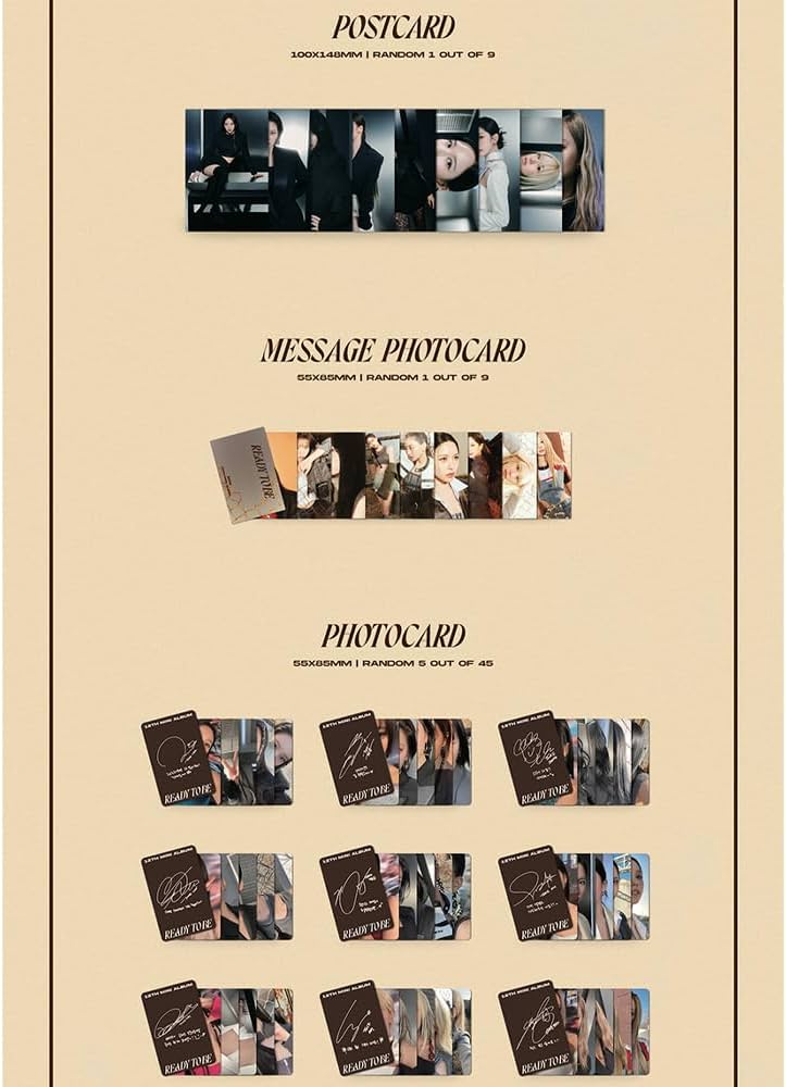 Amazon.co.jp: トゥワイス TWICE - READY TO BE 12thミニアルバム+予約