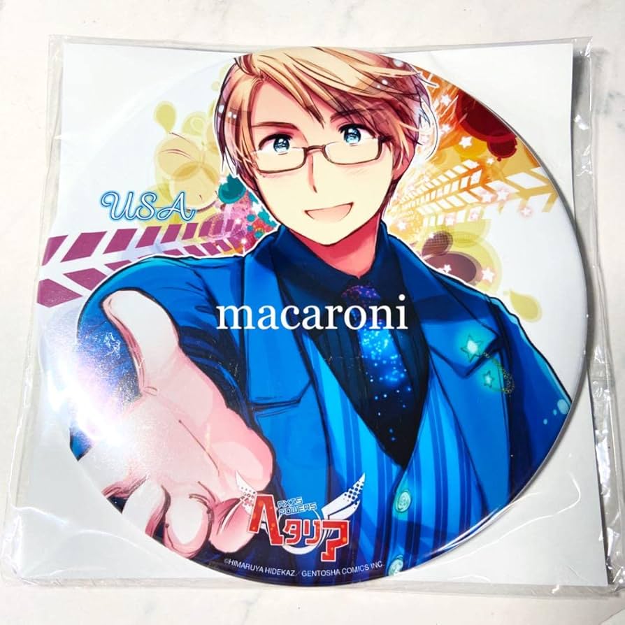 Amazon.co.jp: ヘタリアアメリカ／アート缶プレート 日丸屋秀和 原作柄