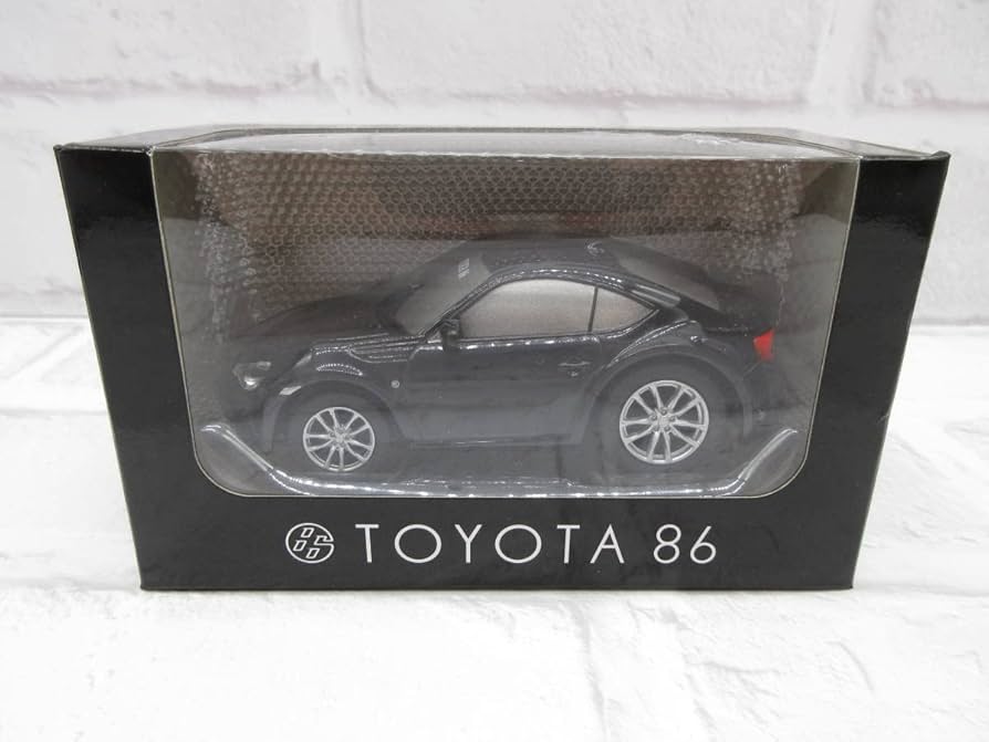 Amazon | ミニカー トヨタ 86 ハチロク 後期 ブラック プルバックカー
