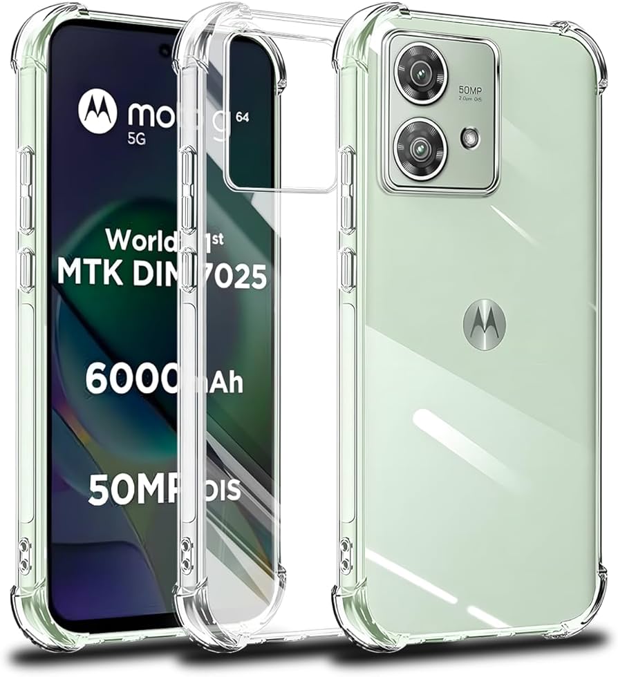 Amazon.co.jp: 対応 Moto G64 5G ケース MotoG64 5G クリア ケース