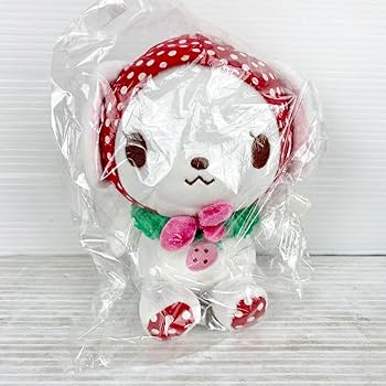 Amazon.co.jp: シュガーバニーズ しろうさ くろうさ イチゴ ぬいぐるみ