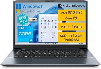 Amazon | dynabook ノートパソコン 14インチ インテルCore i5 16GB