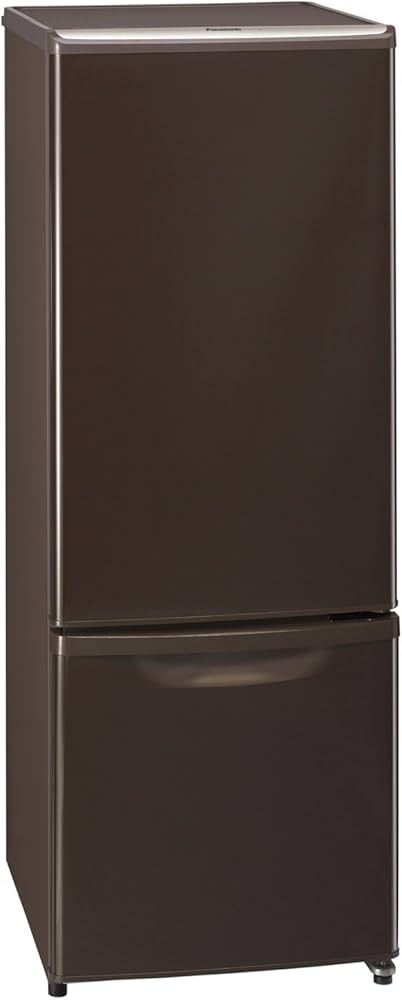 パナソニック 2ドア冷蔵庫 168L 2016年製 おしゃれブラウン HL01
