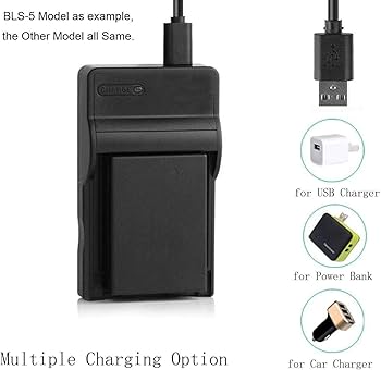 Amazon.com : Sunny-room Battery Charger for Olympus OM-D E-M10