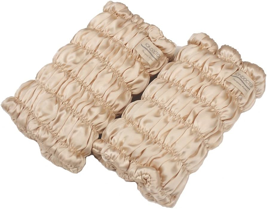 Amazon.co.jp: イオンドクター シルク足首ウォーマー 2本組 (ベージュ