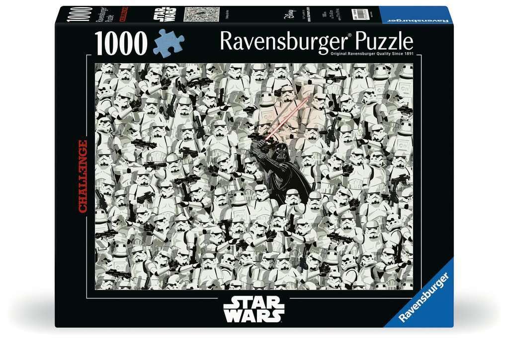 Amazon.com: Ravensburger Star Wars 1000 Piece Challenge Puzzle