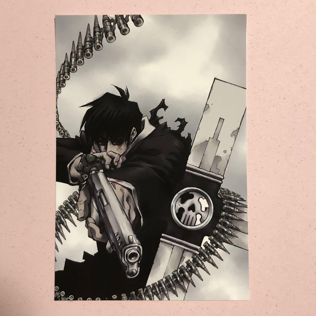 直筆サイン 内藤泰弘の世界展 複製原画T3『ニコラス・D・ウルフウッド