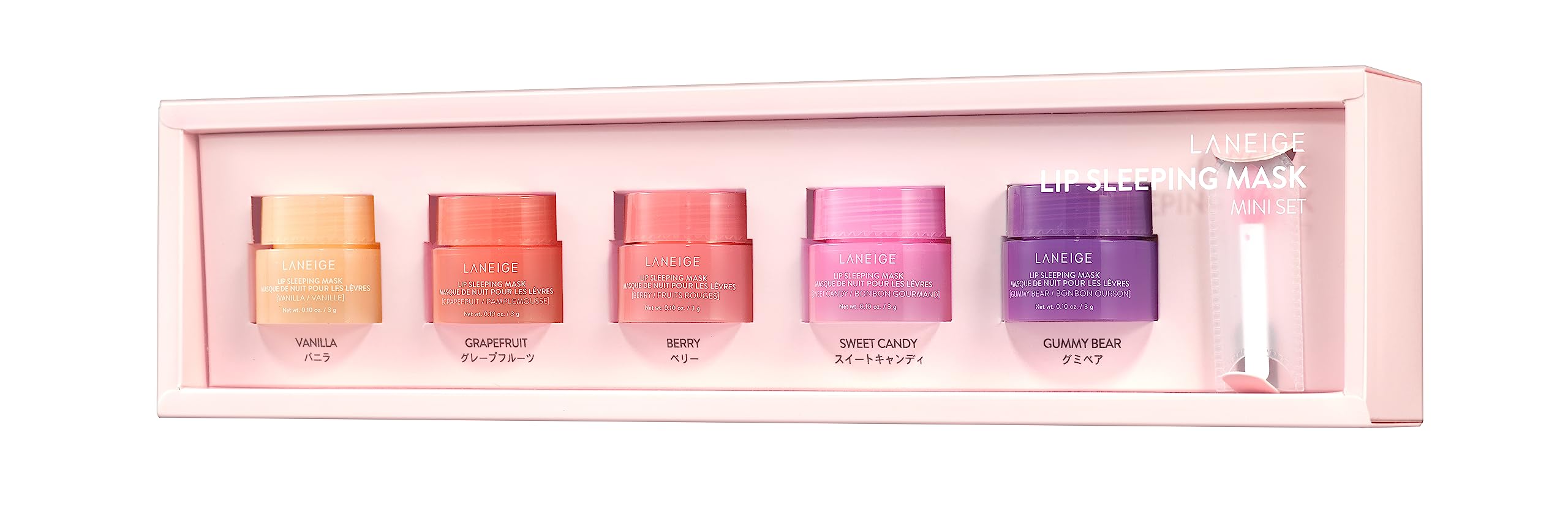 Amazon.co.jp: ラネージュ リップスリーピングマスクミニ5種セット
