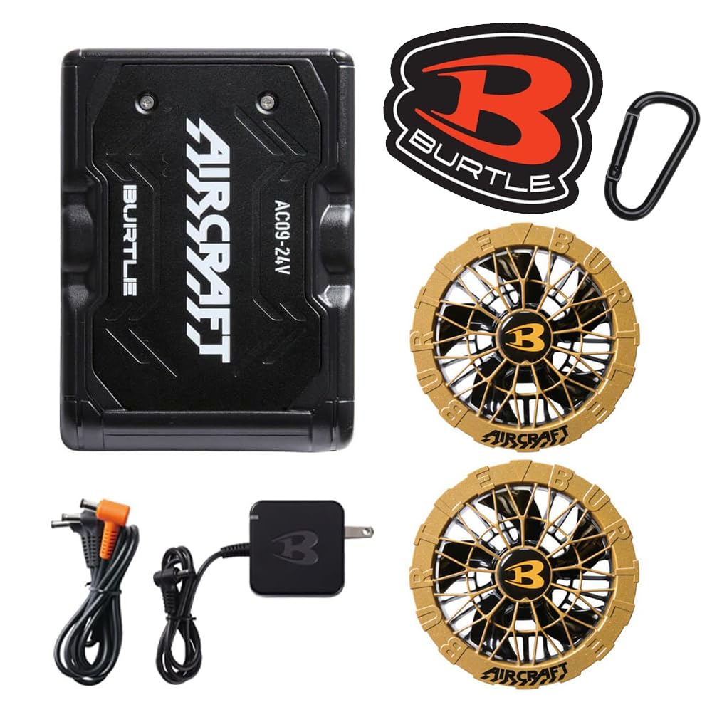 Amazon | [エアークラフト] BURTLE バートル 24V ファンバッテリ AC09