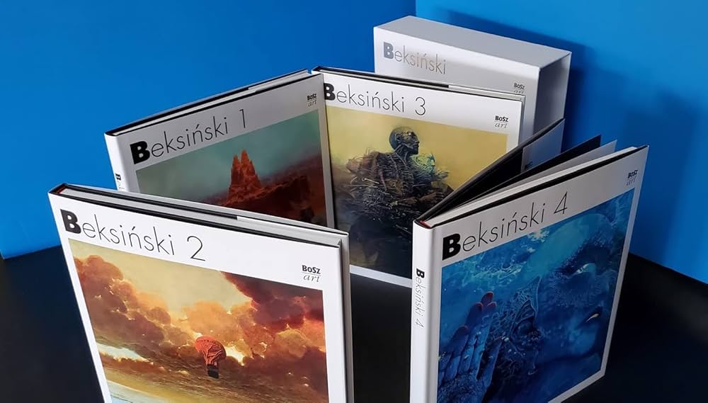 Beksinski volume 1-4 a complete series: Zdzisław Beksiński: Amazon