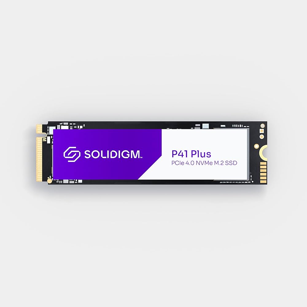 Amazon.co.jp: ソリダイム Solidigm 内蔵 SSD P41 Plus SSD 読込速度