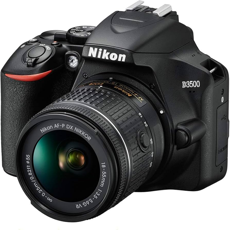 Amazon.com : Nikon D3500 24.2MP DSLR Camera with AF-P DX NIKKOR 18