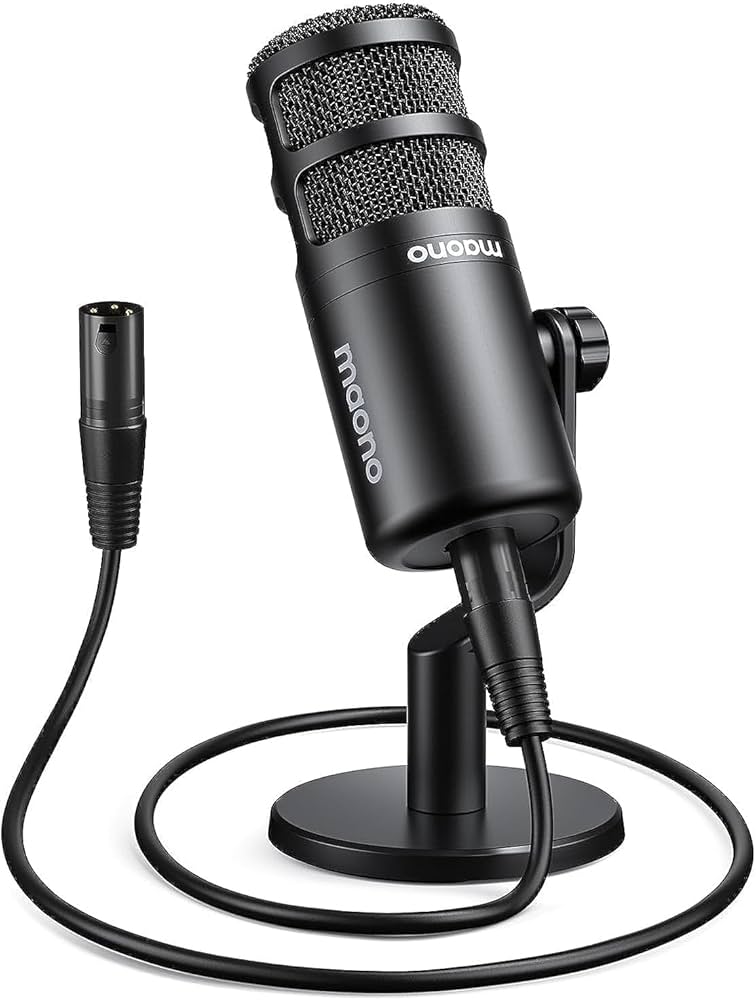 Amazon.co.jp: MAONO ダイナミックマイク PD100 単一指向性 ボーカル用