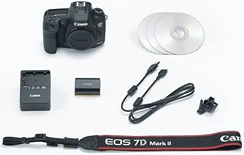 Amazon.com : Canon EOS 7D Mark II 20.2MP HD 1080p DSLR Camera Body