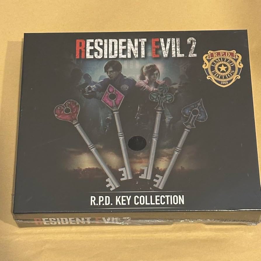 Amazon.co.jp: バイオハザード RE 2 R.P.D. キーコレクション 警察署