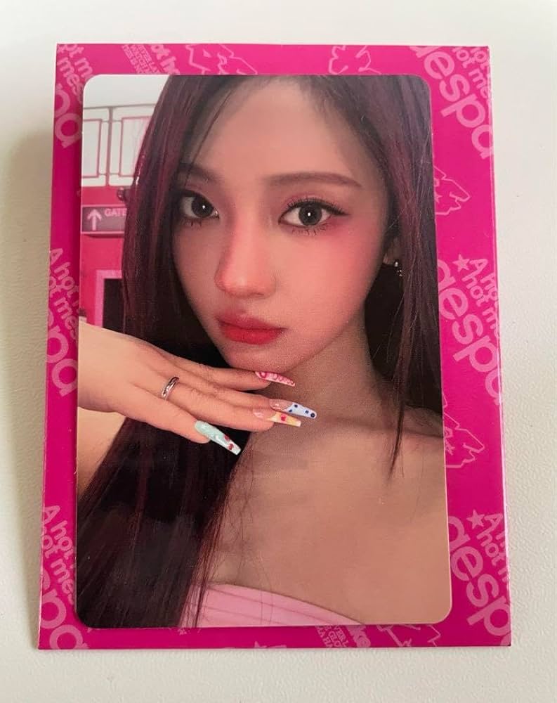 Amazon.co.jp: aespa ニンニン トレカ 楽天ブックス 特典 Hot Mess