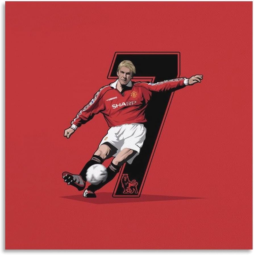 Amazon.co.jp: サッカー選手デビッド・ベッカムのHDスポーツポスター
