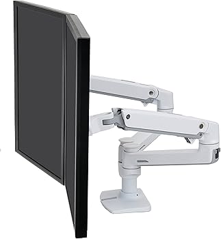 Amazon.com: Ergotron – LX Dual Monitor Arm, VESA Desk Mount – for