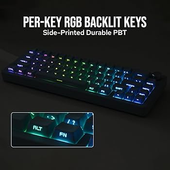 Amazon.com: EPOMAKER Tide65 QMK/VIA Wireless Gaming Keyboard, 65