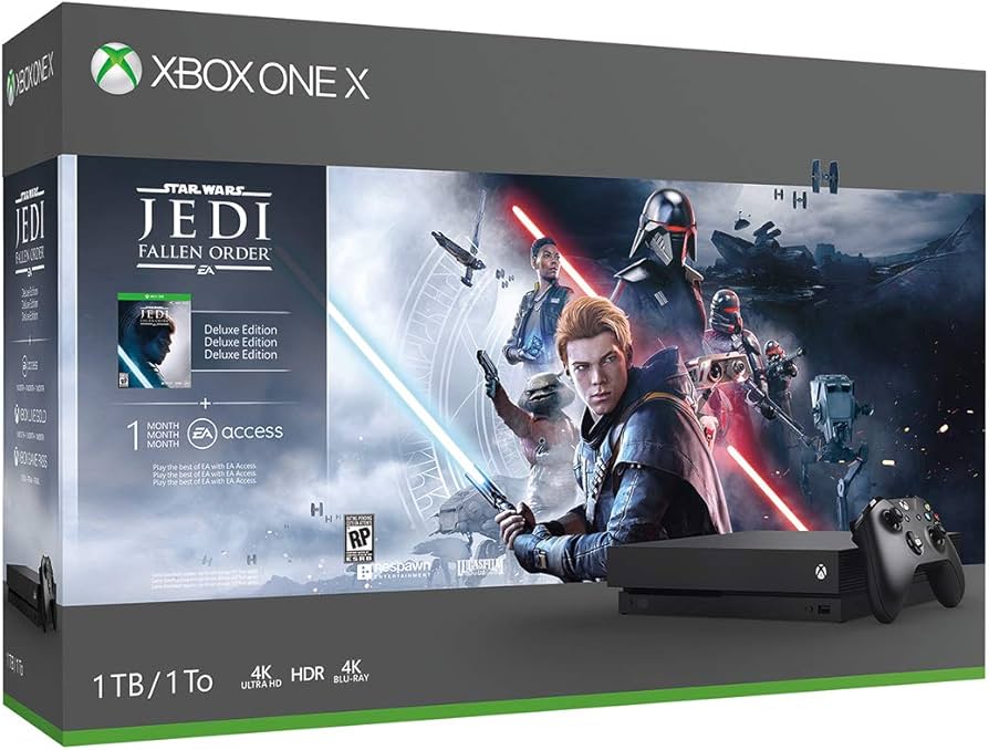 Amazon.com: Xbox One X 1TB Console - Star Wars Jedi: Fallen Order