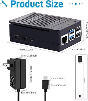 Amazon.co.jp: GeeekPi スターターキット (Raspberry Pi 5 8GB 用