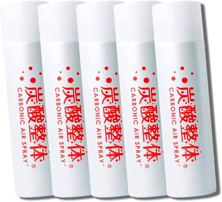 Amazon | 炭酸整体【白×5本セット】炭酸スプレー 血行 血行促進 高濃度