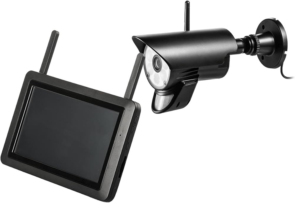 Amazon.co.jp: サンワダイレクト ワイヤレス 防犯カメラ モニター付き