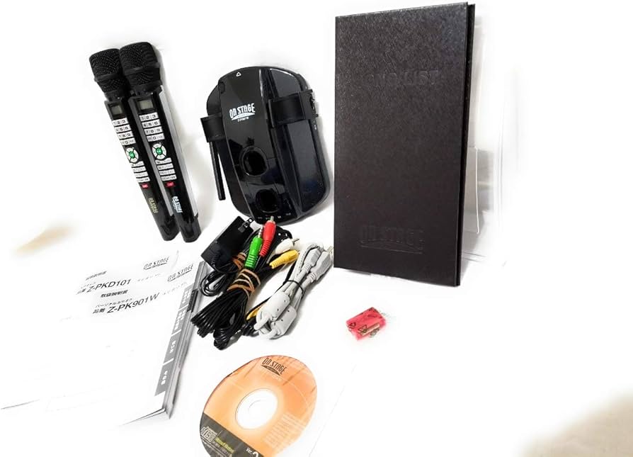 Amazon | オン・ステージ パーソナルカラオケ（シングル）Z-PK901W(K